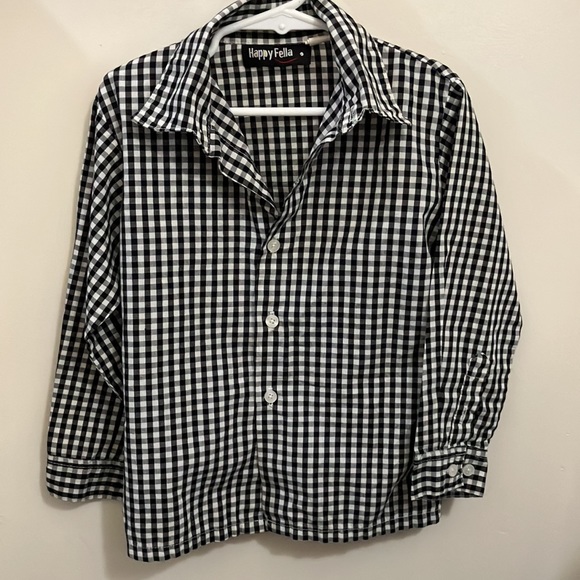 Boys 5T HappyFella Button up Shirt! - Picture 3 of 4